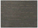 Carpet Tile Striped Dark Brown 50 x 50 cm 36 pcs PP and Bitumen 42032473