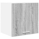 Hanging Cabinet 2 pcs Grey Sonoma and White 40 x 31 x 40 cm 884141