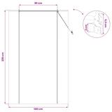 Roller Blind Brown 140 x 220 cm Bamboo 42039801
