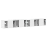 TV Wall Cabinet 2 pcs Gloss White 98 x 31 x 29.5 cm 892238