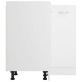 Corner Bottom Cabinet "Lyon" White 75,5x75,5x81,5 cm Engineered Wood 802489