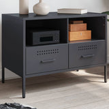 TV Cabinet Anthracite 68x39x50.5 cm Steel 843046