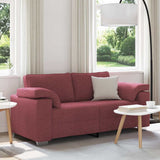 Sofa Wine Red 180 x 77 x 82 cm Fabric 4105230