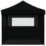 Party Tent Folding Black 279 x 410 x 315 cm Oxford Fabric 42023605