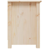 TV Cabinet 70x36.5x52 cm Solid Wood Pine 814579