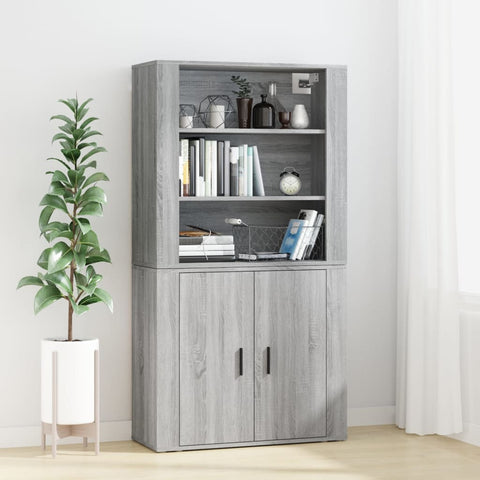 Highboard Grey Sonoma Engineered Wood 3185365