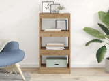 Book Cabinet Artisan oak 37 x 30 x 103 cm Engineered wood 880454