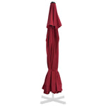 ZNTS Replacement Fabric for Outdoor Parasol Bordeaux Red 500 cm 312542