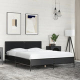 Bed Frame without Mattress Black 120x200 cm 3279992