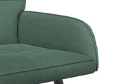 2 Seater Sofa with Metal Legs 2-Seater Sea Green Velvet 42051062