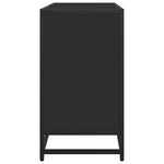 ZNTS Bathroom Sink Cabinet Black 65x33x60 cm Engineered Wood 849264