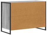 Sideboard Grey Sonoma 79 x 36 x 75.5 cm Engineered Wood 886597