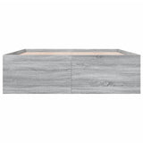 Bed Frame without Mattress Grey Sonoma 150x200 cm 3280921