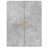 Wall Mounted Cabinets 2 pcs Concrete Grey Engineered Wood 3197876