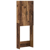Toilet Cabinet HAARLEM Old Wood 66 x 25.5 x 190 cm 896923