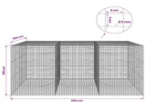 Gabion with 5 mm Wire and 5x5 cm Mesh 300x100x150 cm 3464376