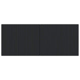 Wall-Mounted Headboard ARNHEM Black Engineered Wood 896746