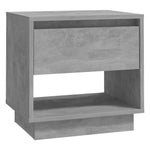 Bedside Cabinets 2 pcs Concrete Grey 45x34x44 cm Engineered Wood 809521