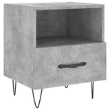 Bedside Cabinets 2 pcs Concrete Grey 40x35x47.5 cm Engineered Wood 827429