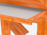 Animal Rabbit Cage Double Floor Wood 170849