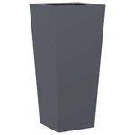 ZNTS Garden Planter Anthracite 35x35x75 cm Steel 851084