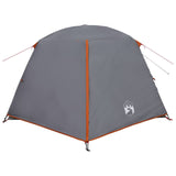 Backpacking Tent Grey and Orange 2-Person 42017411