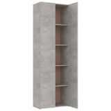 Office Cabinet Concrete grey Engineered wood Tall storage 800301