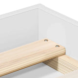 Bed Frame without Mattress White 100x200 cm 3203831