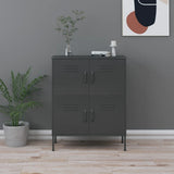Storage Cabinet Anthracite 80x35x101.5 cm Steel 336141