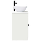 Bathroom Furniture Set White Engineered Wood 3404214