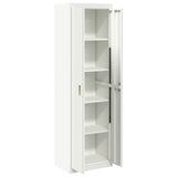 Storage Cabinet White 60 x 40 x200 cm Steel 3406207