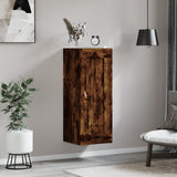 Wall Mounted Cabinet Smoked Oak 34.5x34x90 cm Engineered Wood 830481