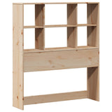 Bookcase Bed without Mattress 100x200cm Solid Wood Pine 3322753