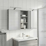 Bathroom Cabinet Set 3 pcs 110 x 10.5 x 60.5 cm Engineered wood 3403725