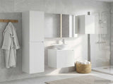 Bathroom Cabinet Set 5 pcs White Engineered Wood 3407303