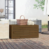 Garden Box Honey Brown 101x50.5x46.5 cm Solid Wood Pine 823951