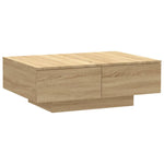 ZNTS Coffee Table Sonoma Oak 90x60x31 cm Engineered Wood 804178