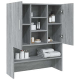 Washing Machine Cabinet Grey Sonoma 70.5x25.5x90 cm 815946