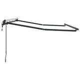 Awning Frame Retractable Anthracite 3 x 2 m Metal 42002553