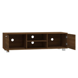 TV Cabinet Brown Oak 140x40.5x35 cm Engineered Wood 342628