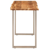Dining Table 110x50x76 cm Solid Wood Acacia 350293