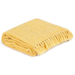 Throw Cotton 220x250 cm Mustard Yellow 133763