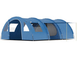 5-6 Man Camping Tent with 2 Room, Floor and Carry Bag - Blue T3398P348997
