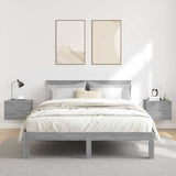 Bedside Cabinets 2 pcs Grey Sonoma 40x30x30 cm Engineered Wood 815414