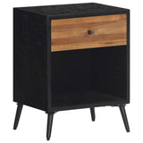 Bedside Cabinet 40x30x50 cm Solid Wood Teak 358529