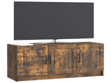 TV Cabinet Smoked Oak 99 x 34.5 x 47 cm Engineered Wood 895870