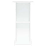 Aquarium Stand White 60.5x36x72.5 cm Engineered Wood 833639