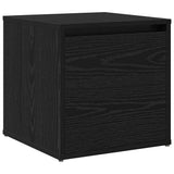Hallway Furniture Set 3 pcs Black oak 80 x 31 x 40 cm 3332525