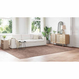 Anti-slip Shaggy Rug Brown 240 x 340 cm PP 4019798
