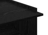 Coffee Table Black Oak 90 x 50 x 33 cm Engineered Wood 8000995